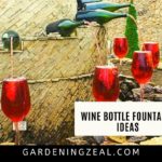 wine bottle fountain